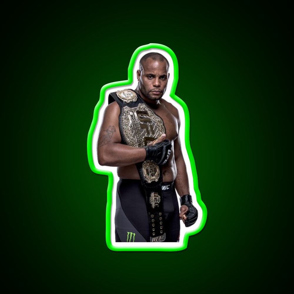 Daniel Cormier Ufc Gym Fitness Led Neon Sign Rgb Color - LED neon sign view 8
