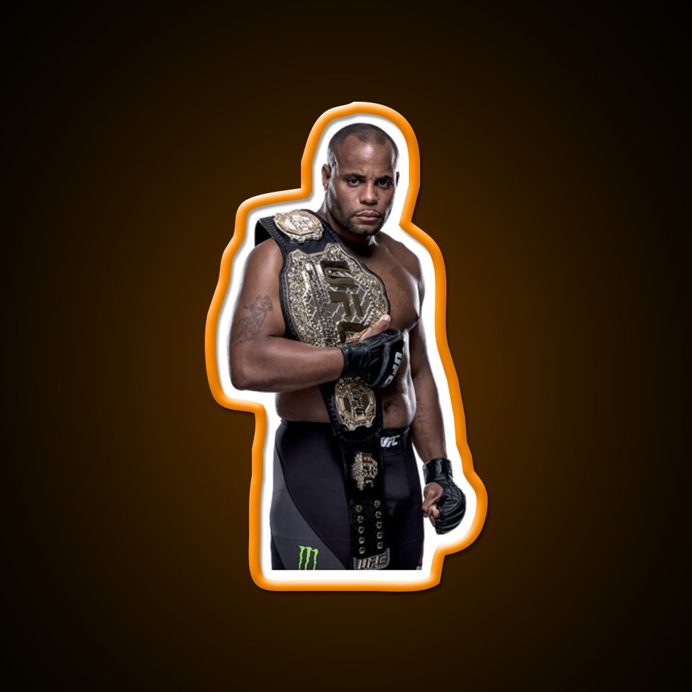 Daniel Cormier Ufc Gym Fitness Led Neon Sign Rgb Color - LED neon sign view 6