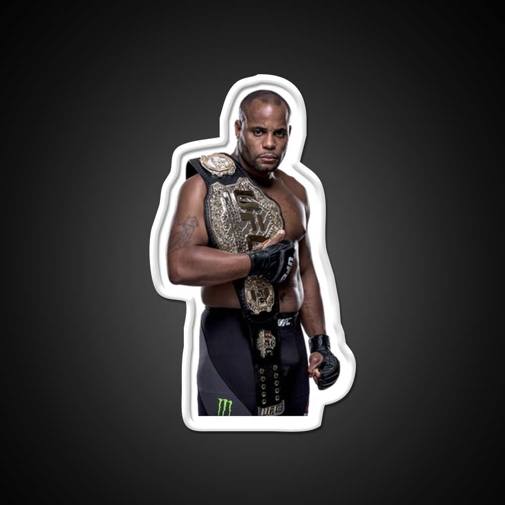 Daniel Cormier Ufc Gym Fitness Led Neon Sign Rgb Color - LED neon sign view 11