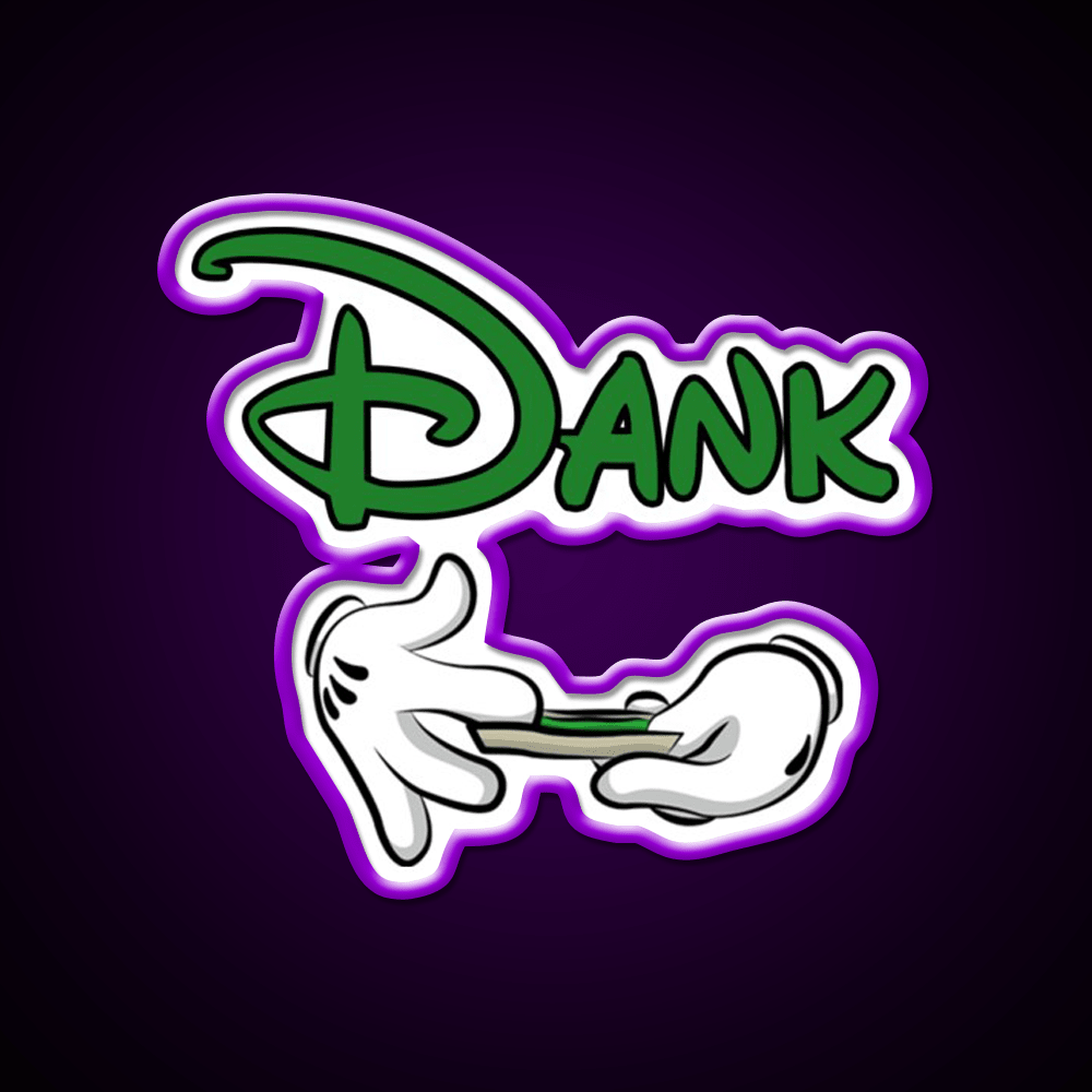 Dank Hemp Inspired Green Leaf Led Neon Sign Rgb Color - Shineneon