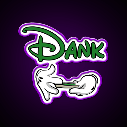 Dank Hemp Inspired Green Leaf Led Neon Sign Rgb Color - Shineneon