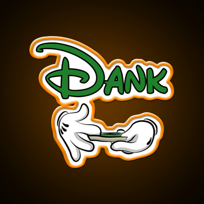 Dank Hemp Inspired Green Leaf Led Neon Sign Rgb Color - Shineneon