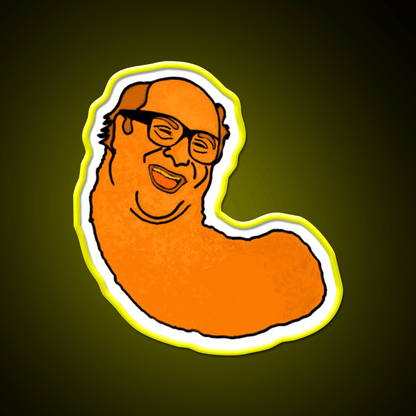 Danny Devito Cheeto Snack Food Led Neon Sign Rgb Color - Shineneon