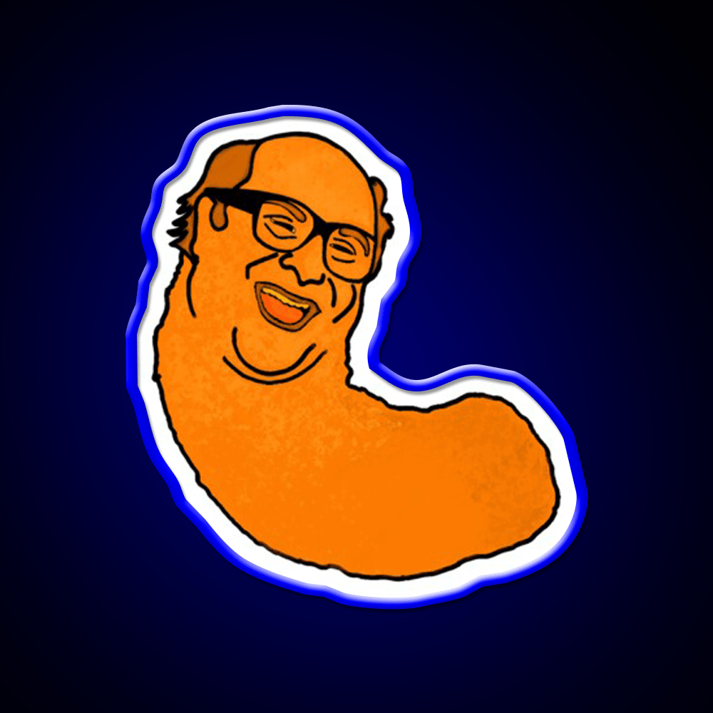 Danny Devito Cheeto Snack Food Led Neon Sign Rgb Color - Shineneon