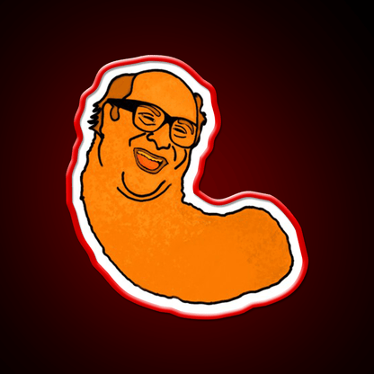 Danny Devito Cheeto Snack Food Led Neon Sign Rgb Color - Shineneon