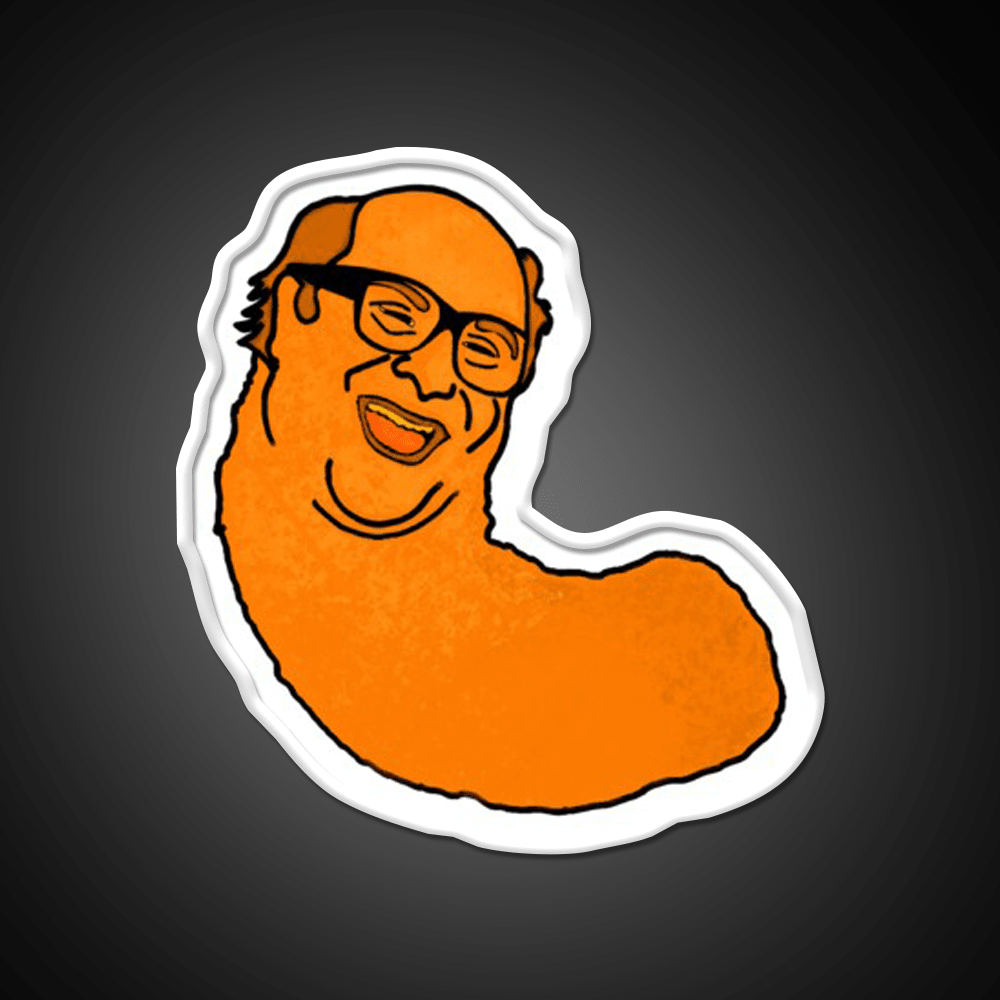 Danny Devito Cheeto Snack Food Led Neon Sign Rgb Color - Shineneon