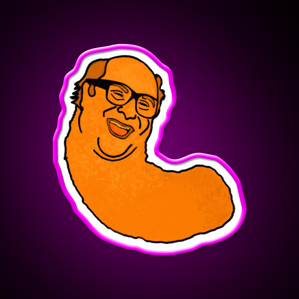 Danny Devito Cheeto Snack Food Led Neon Sign Rgb Color - Shineneon