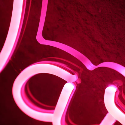 Dare To Go Bare Red Led Neon Sign - Shineneon