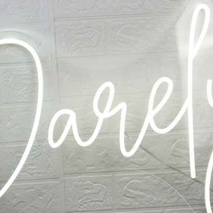 Darely White Led Neon Sign - Shineneon