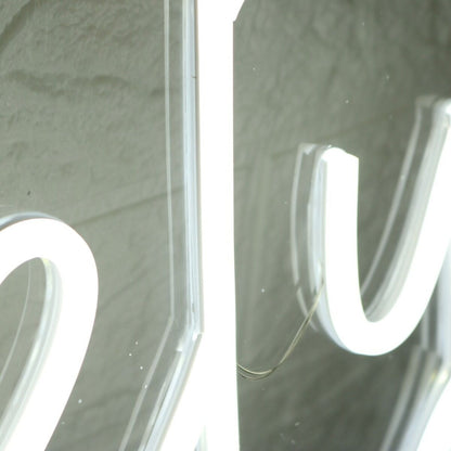 Darely White Led Neon Sign - Shineneon