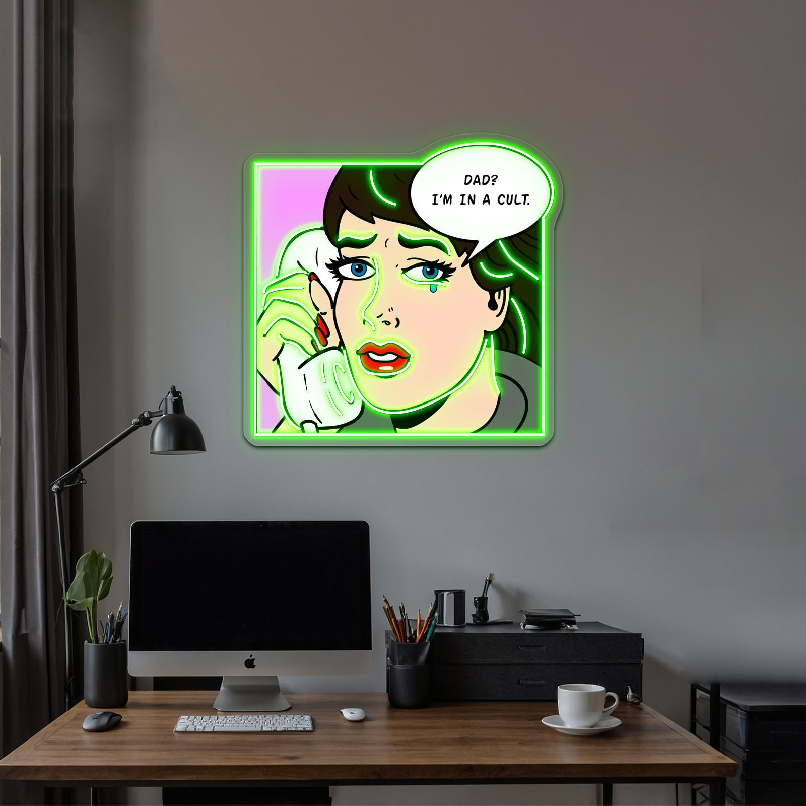 Daria Sick Sad World Artwork Affordable Custom Neon Signs - Shineneon