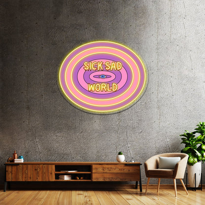 Daria Sick Sad World Artwork Affordable Custom Neon Signs - Shineneon