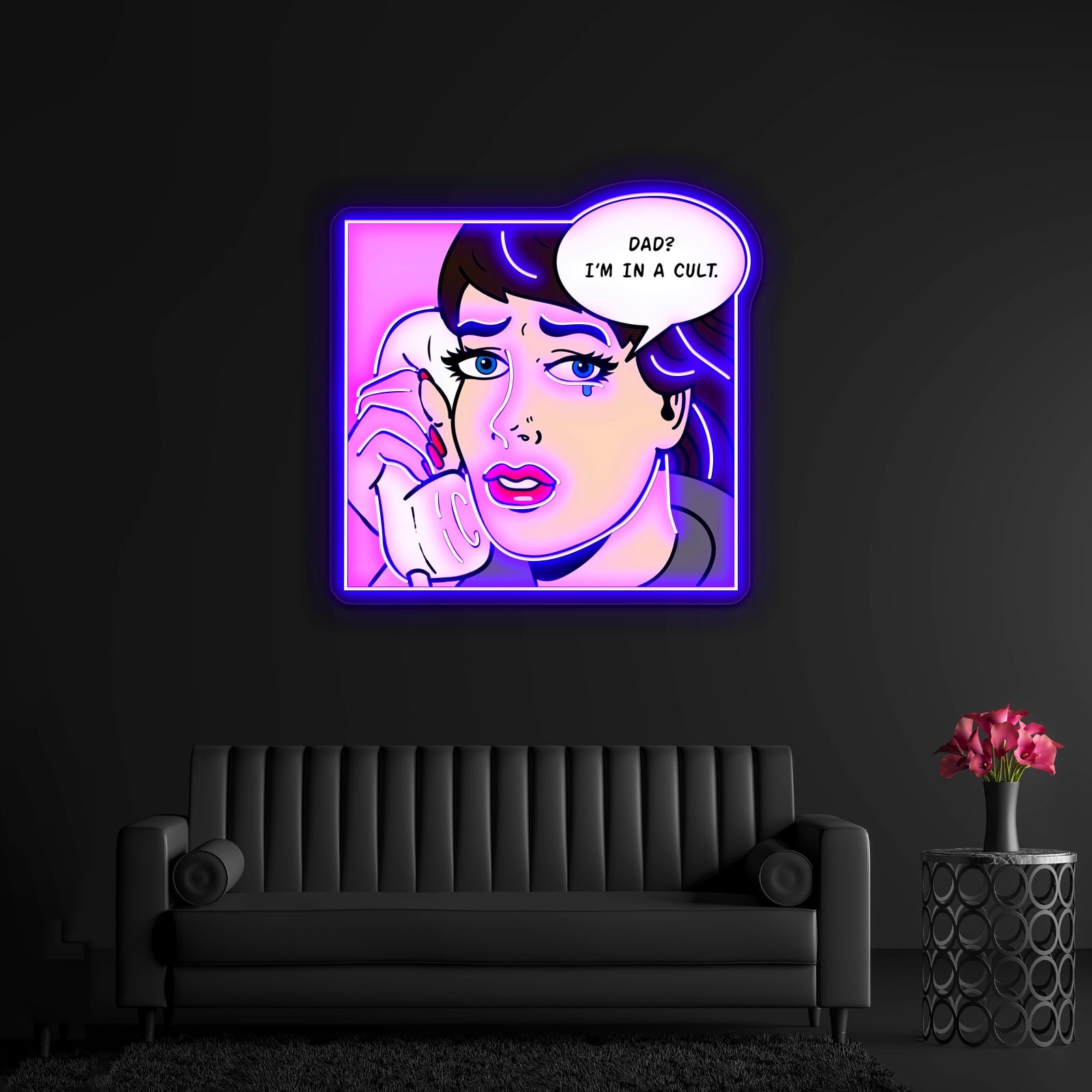 Daria Sick Sad World Artwork Affordable Custom Neon Signs - Shineneon