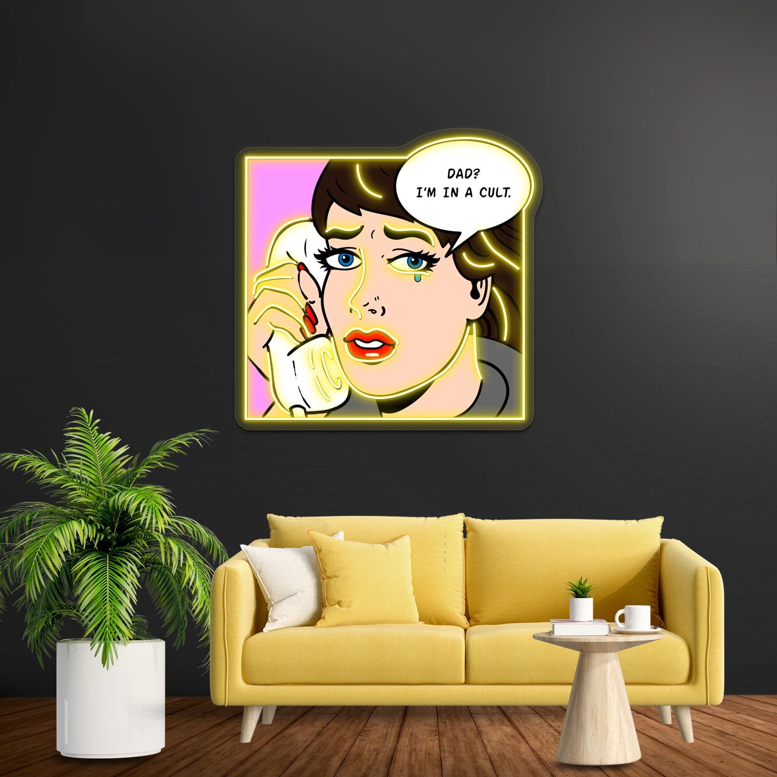 Daria Sick Sad World Artwork Affordable Custom Neon Signs - Shineneon