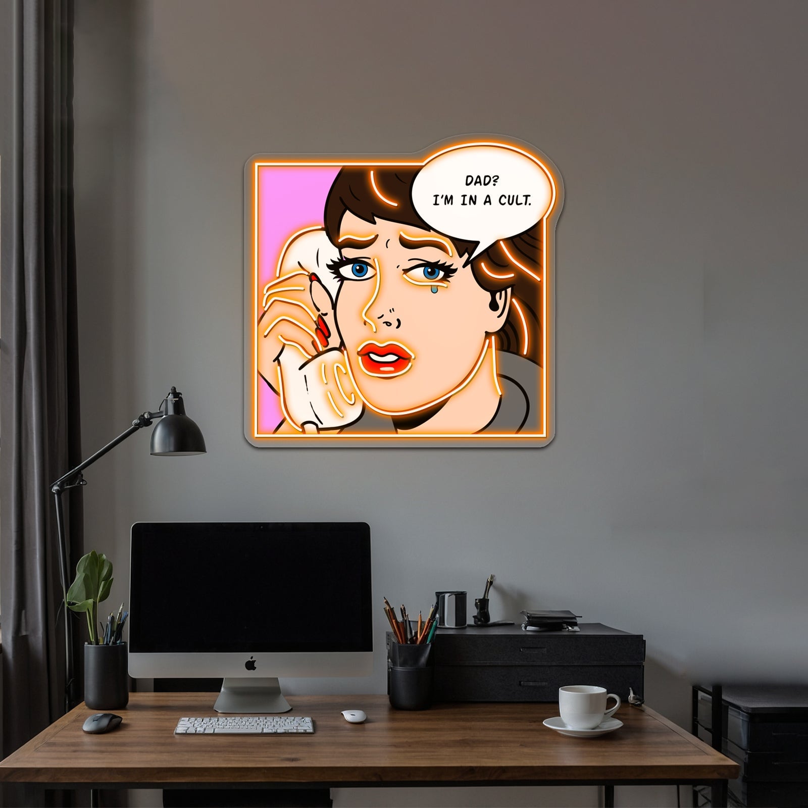 Daria Sick Sad World Artwork Affordable Custom Neon Signs - Shineneon