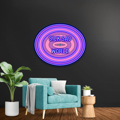 Daria Sick Sad World Artwork Affordable Custom Neon Signs - Shineneon