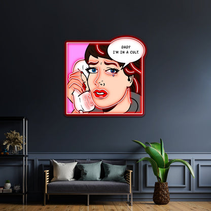 Daria Sick Sad World Artwork Affordable Custom Neon Signs - Shineneon