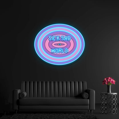 Daria Sick Sad World Artwork Affordable Custom Neon Signs