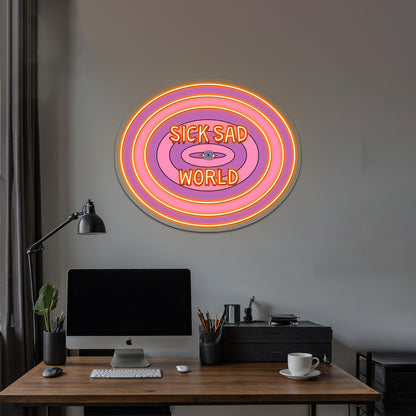 Daria Sick Sad World Artwork Affordable Custom Neon Signs