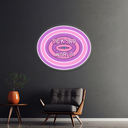 Daria Sick Sad World Artwork Affordable Custom Neon Signs