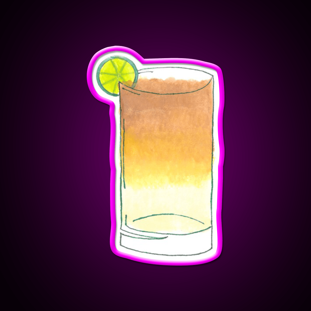 Dark And Stormy Cocktail Bar Decor Led Neon Sign Rgb Color - Shineneon