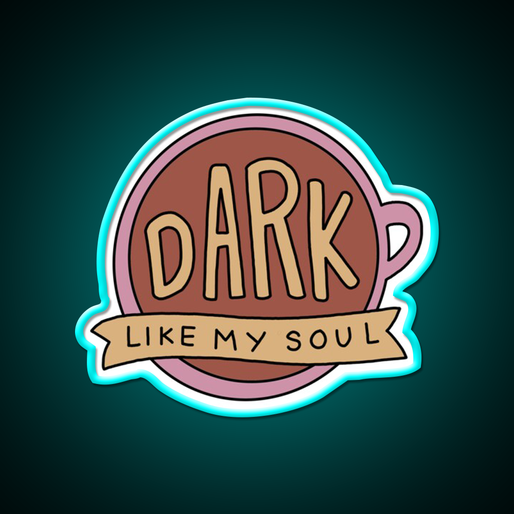 Dark Coffee Cafe Led Neon Sign Espresso Bar Art Rgb Color