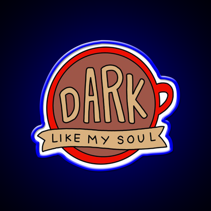 Dark Coffee Cafe Led Neon Sign Espresso Bar Art For Coffee Shop Rgb Color