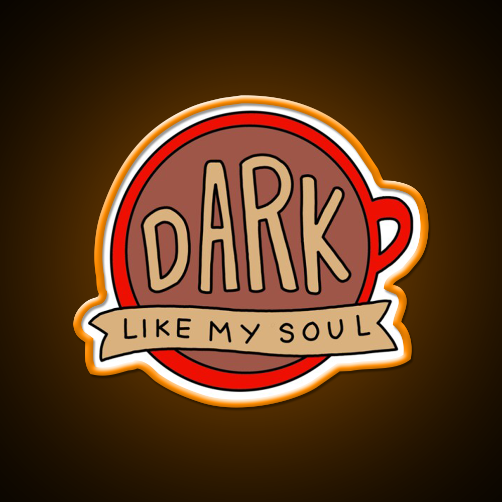 Dark Coffee Cafe Led Neon Sign Espresso Bar Art For Coffee Shop Rgb Color