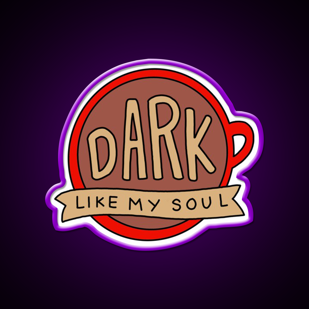 Dark Coffee Cafe Led Neon Sign Espresso Bar Art For Coffee Shop Rgb Color