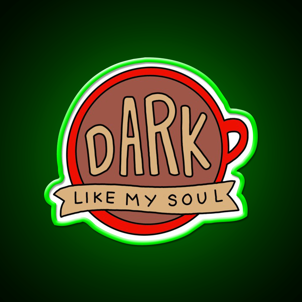 Dark Coffee Cafe Led Neon Sign Espresso Bar Art For Coffee Shop Rgb Color - Shineneon