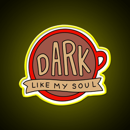 Dark Coffee Cafe Led Neon Sign Espresso Bar Art For Coffee Shop Rgb Color - Shineneon