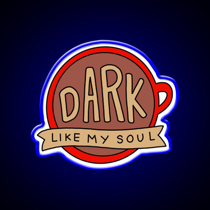 Dark Coffee Cafe Led Neon Sign Espresso Bar Art For Coffee Shop Rgb Color - Shineneon