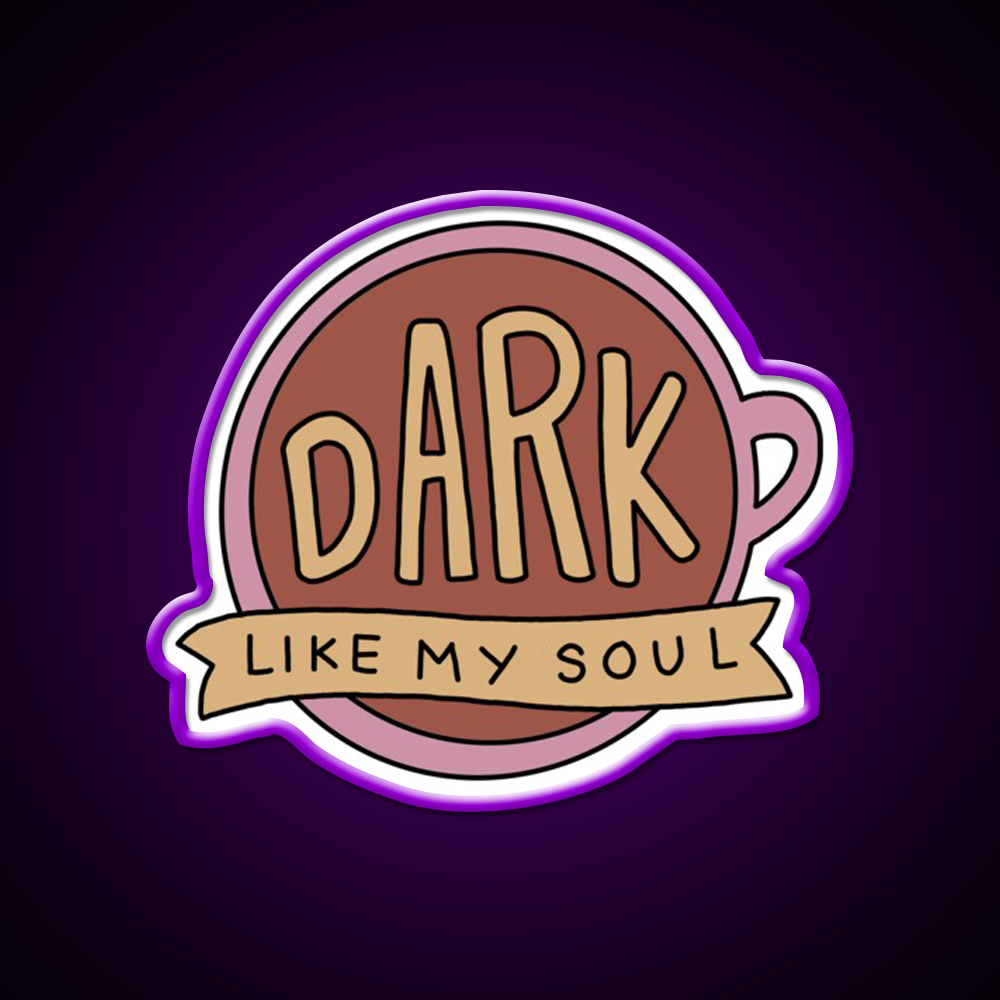 Dark Coffee Cafe Led Neon Sign Espresso Bar Art Rgb Color