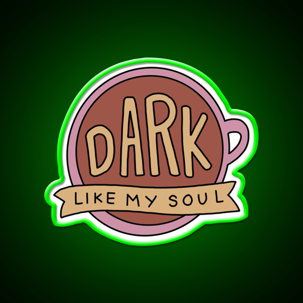 Dark Coffee Cafe Led Neon Sign Espresso Bar Art Rgb Color - Shineneon