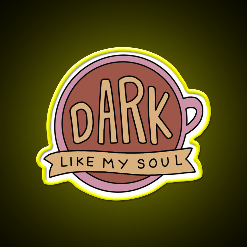 Dark Coffee Cafe Led Neon Sign Espresso Bar Art Rgb Color