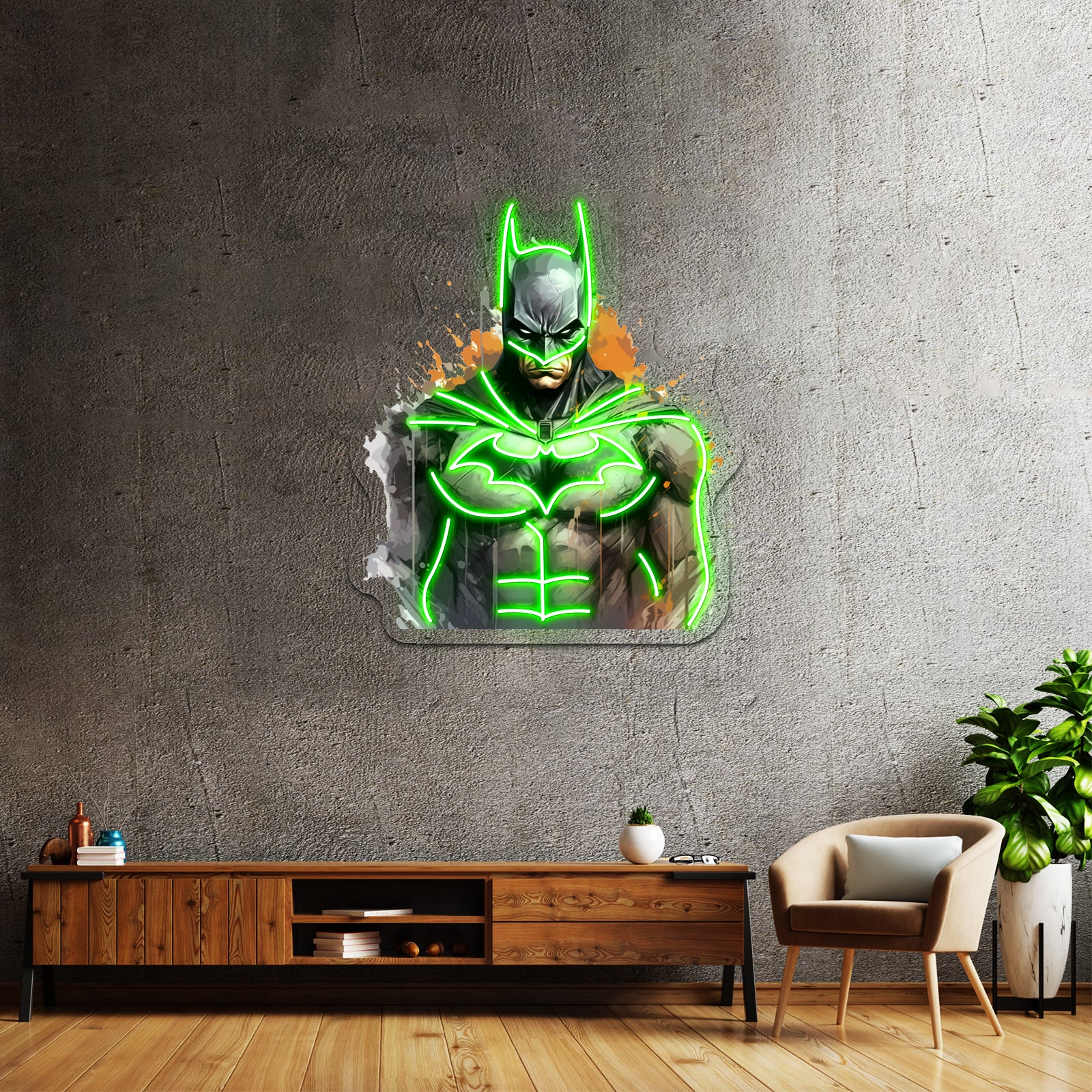 Dark Knight Rises Batman Design For True Fans Artwork Neon Signs | Shineneon
