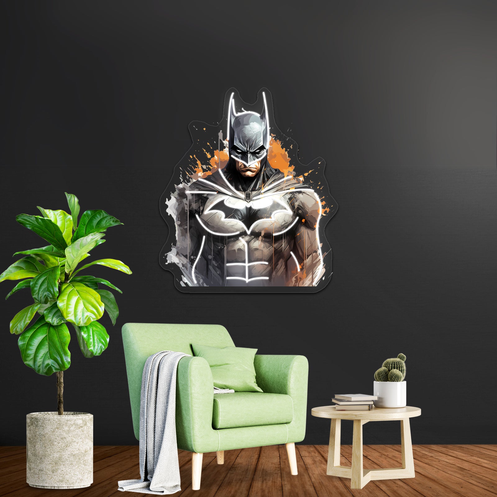 Dark Knight Rises Batman Design For True Fans Artwork Neon Signs | Shineneon