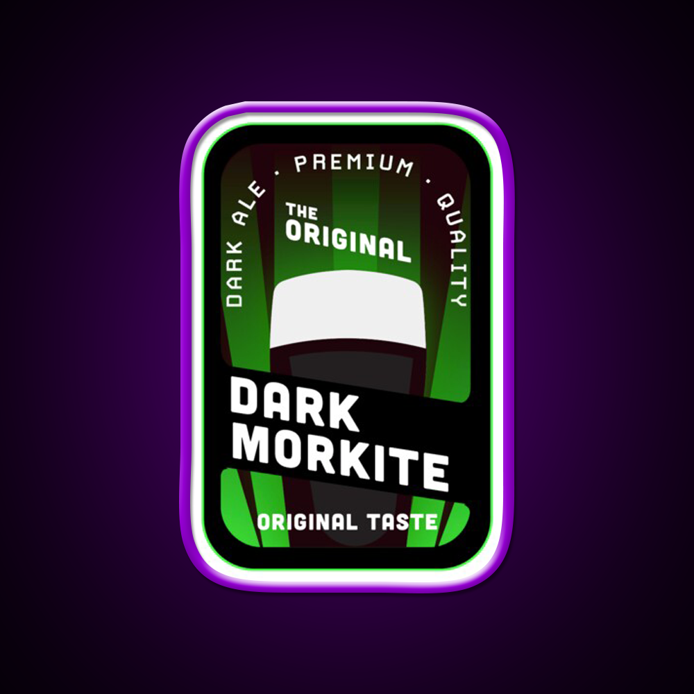 Dark Morkite Beer Bar Decor Led Neon Sign Rgb Color - LED neon sign view 9