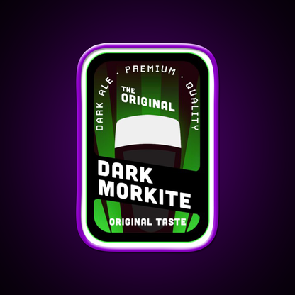 Dark Morkite Beer Bar Decor Led Neon Sign Rgb Color - LED neon sign view 9