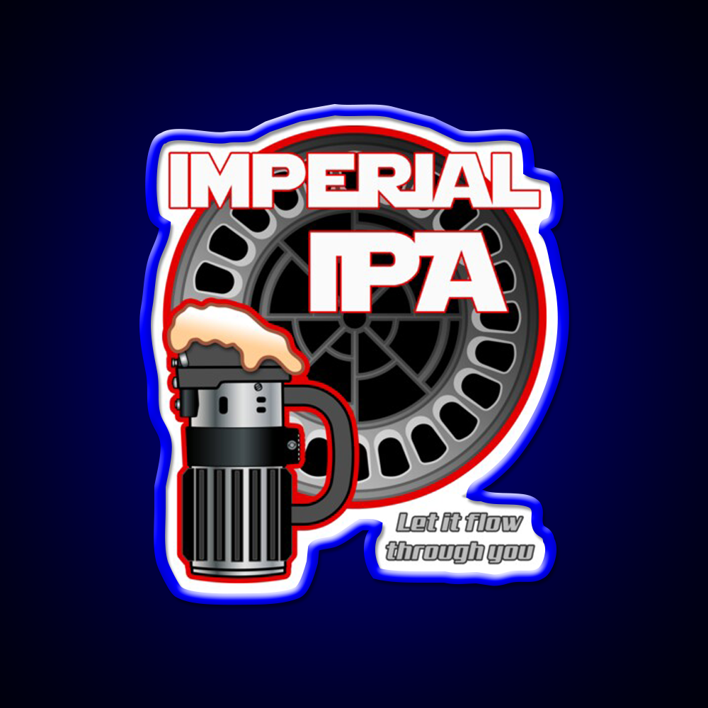 Dark Side Imperial Ipa Beer Bar Decor Led Neon Sign Rgb Color - LED neon sign view 5