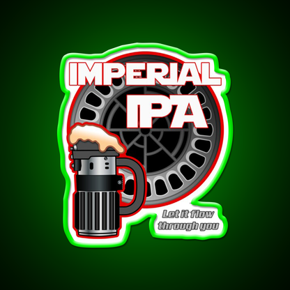 Dark Side Imperial Ipa Beer Bar Decor Led Neon Sign Rgb Color - LED neon sign view 8