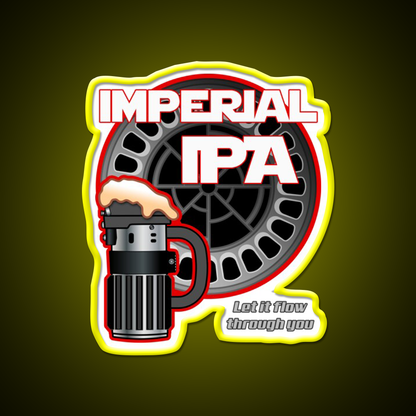 Dark Side Imperial Ipa Beer Bar Decor Led Neon Sign Rgb Color - LED neon sign view 7