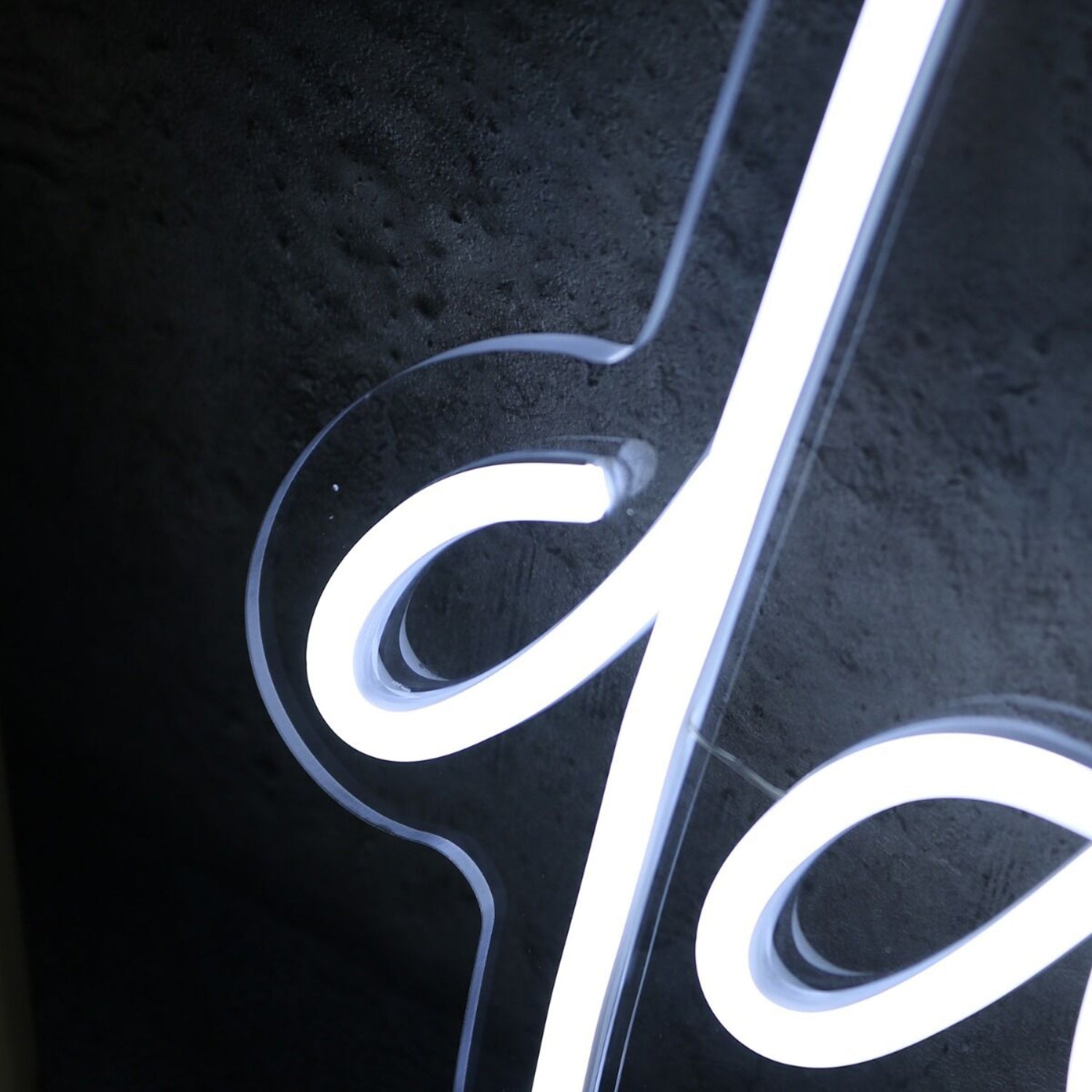 Dark Silk White Led Neon Sign - Shineneon