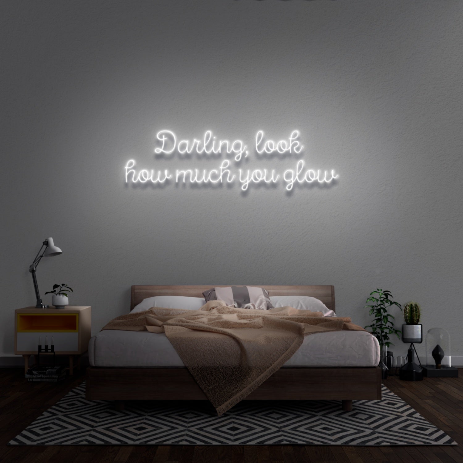 Darling Look How Much You Glow Neon Sign | Shineneon