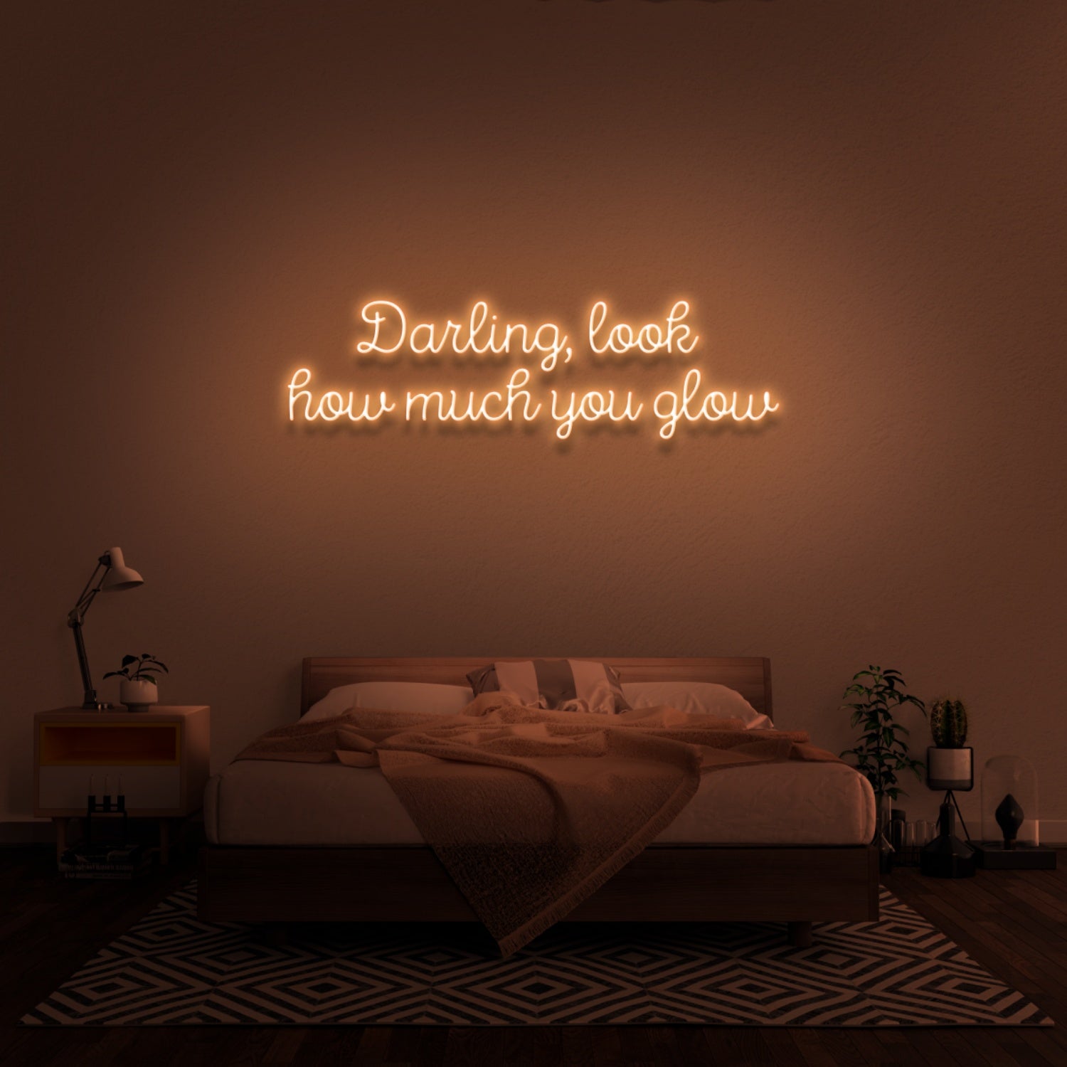 Darling Look How Much You Glow Neon Sign | Shineneon