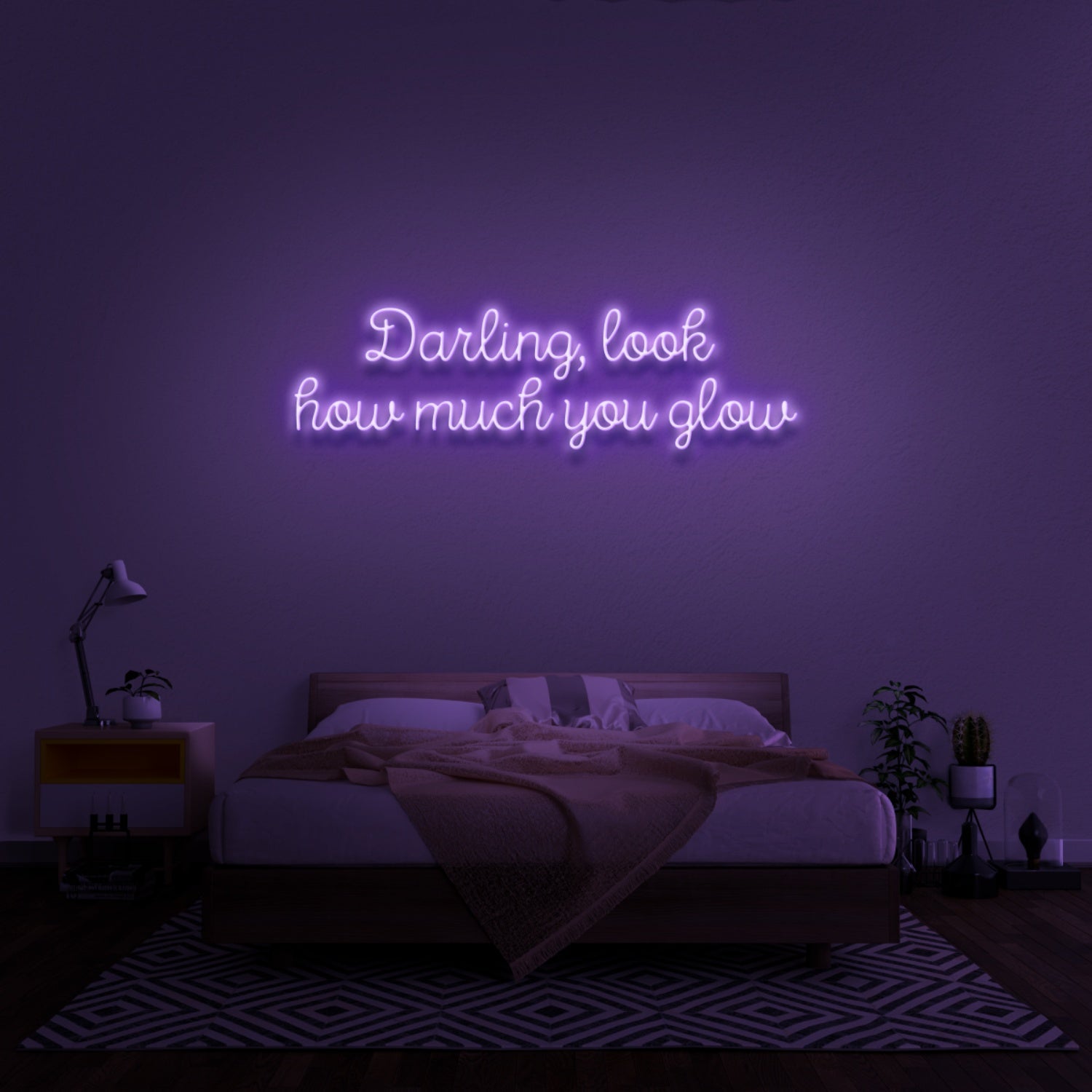 Darling Look How Much You Glow Neon Sign | Shineneon