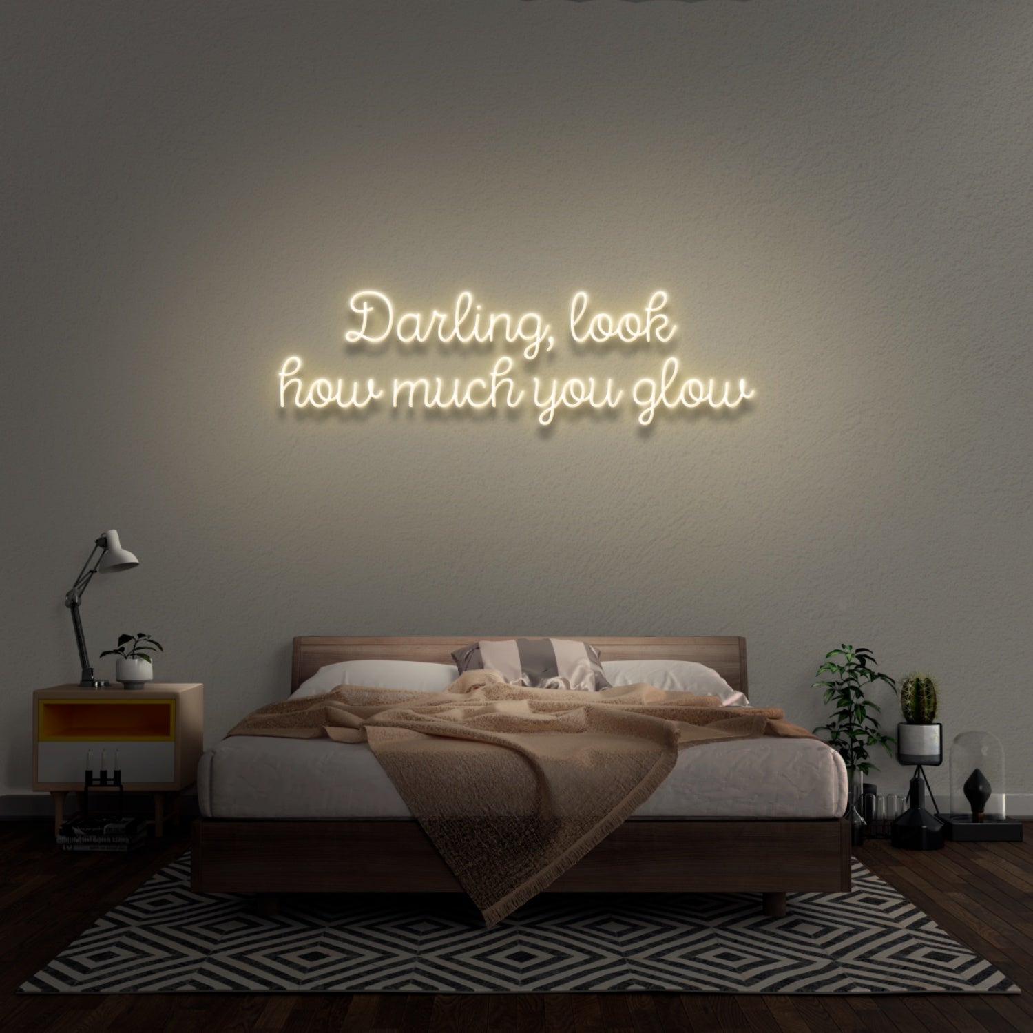 Darling Look How Much You Glow Neon Sign | Shineneon