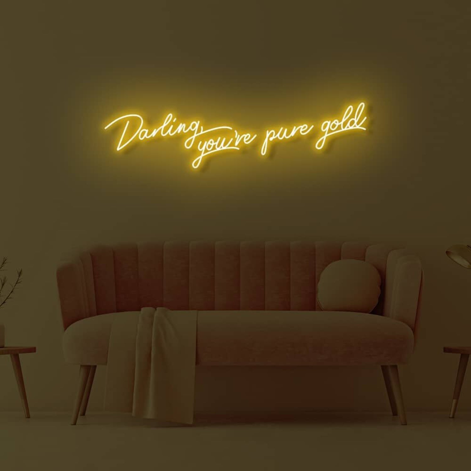 Darling Youre Pure Gold Led Neon Sign | Shineneon