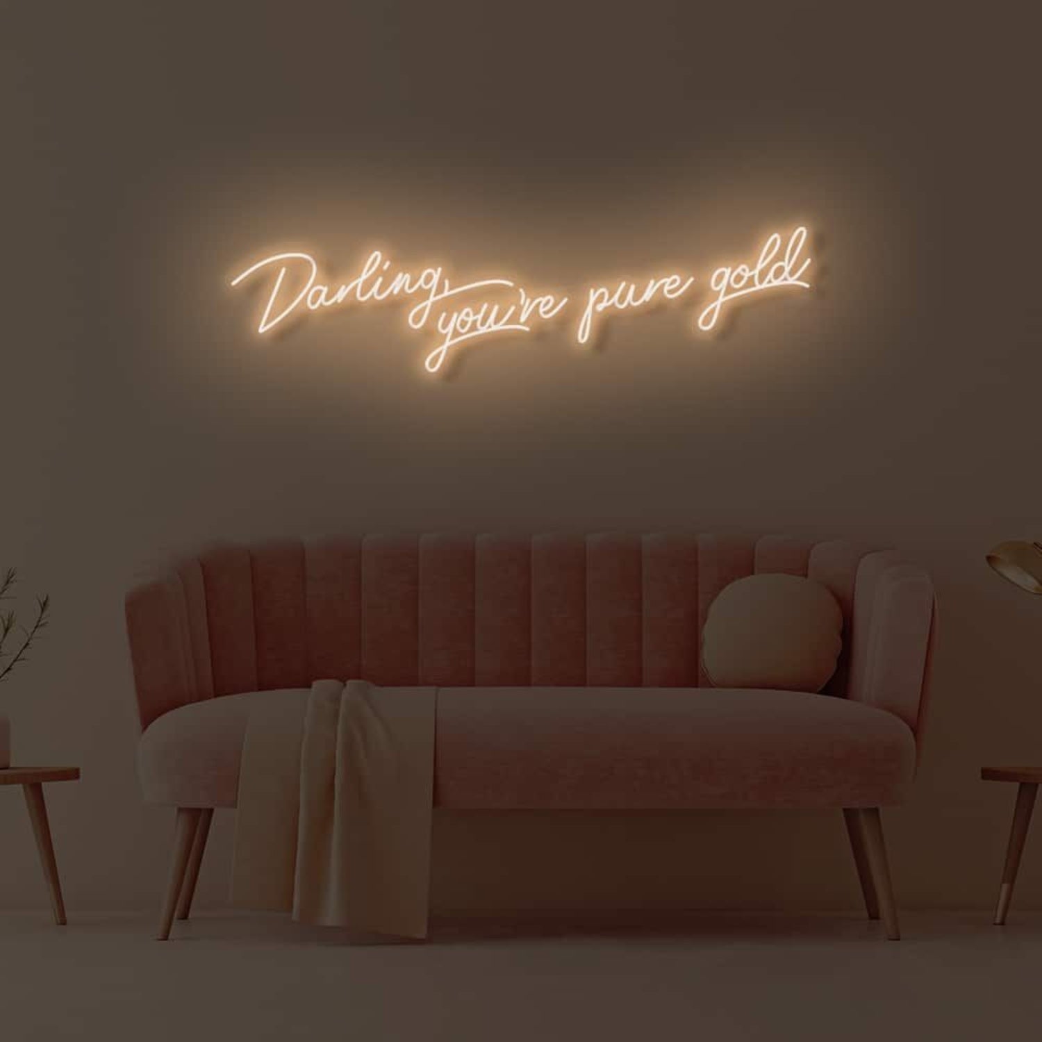 Darling Youre Pure Gold Led Neon Sign | Shineneon