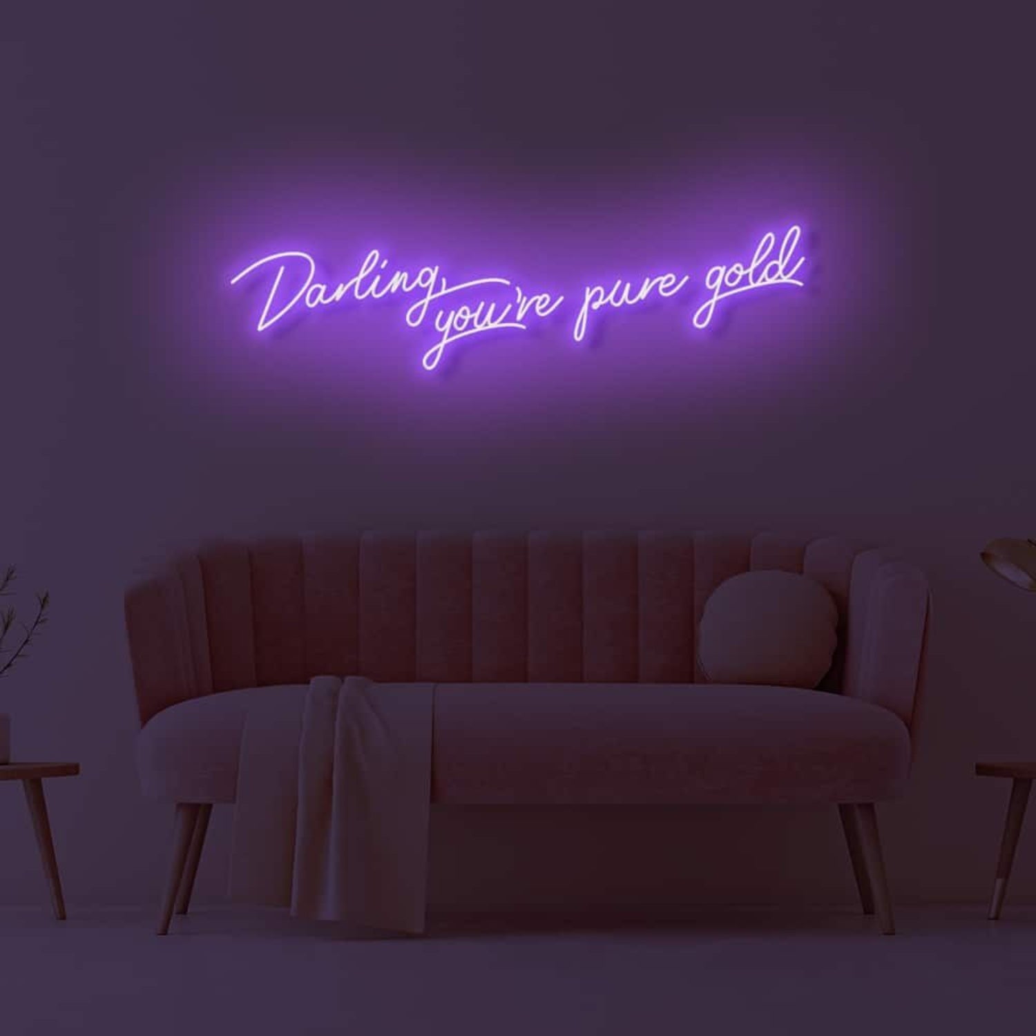 Darling Youre Pure Gold Led Neon Sign | Shineneon